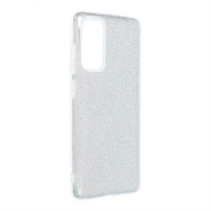 Husă Forcell SHINING pentru SAMSUNG Galaxy S20 FE / S20 FE 5G argintiu