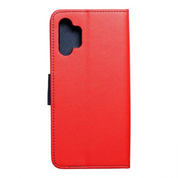 Husă de carte Fancy pentru SAMSUNG A32 5G red/albastru 