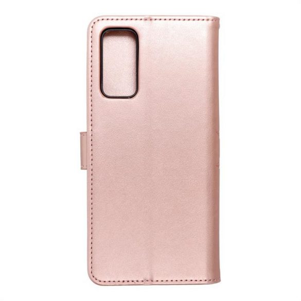 Husă de carte Forcell MEZZO pentru SAMSUNG Galaxy S20 FE / S20 FE 5G mandala rose gold