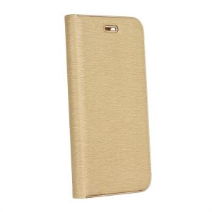 Forcell LUNA Husă tip carte Gold pentru Xiaomi Redmi 9AT / Redmi 9A aur