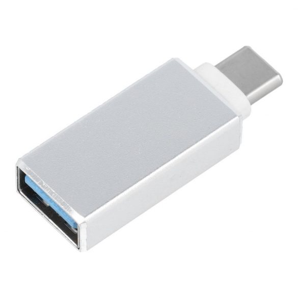 Adaptor OTG USB A la USB Tip C 3.0 alb