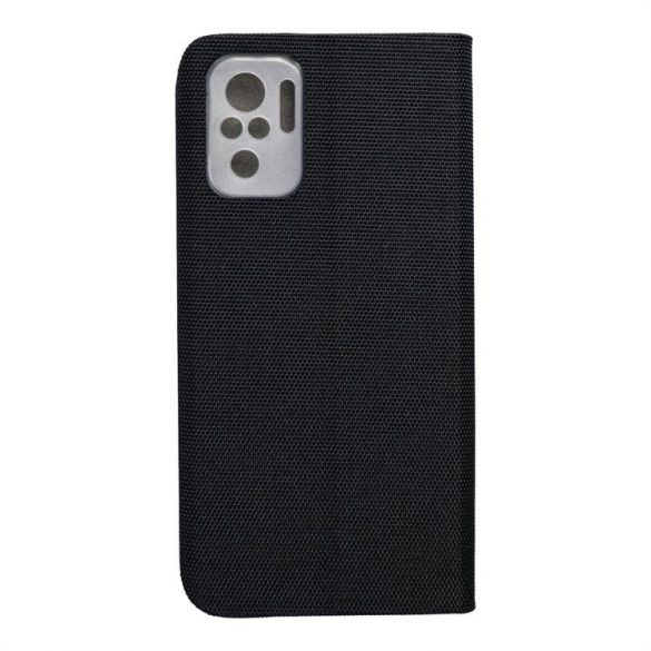 Husă tip carte SENSITIVE pentru XIAOMI Redmi NOTE 10 / 10S negru