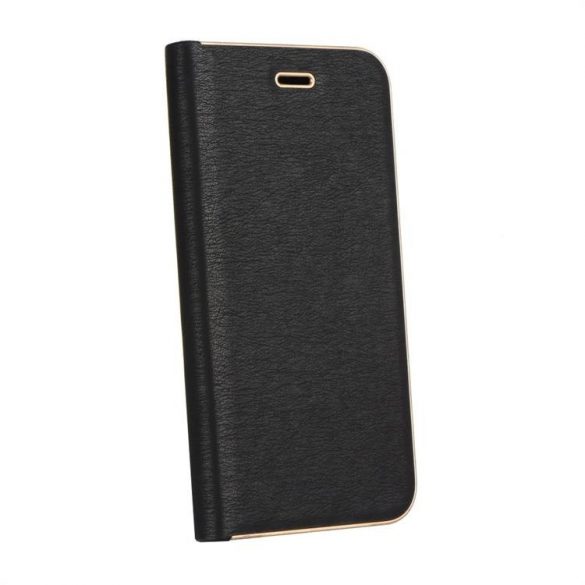 Forcell LUNA Husă tip carte Gold pentru XIAOMI Redmi NOTE 10 / 10S negru