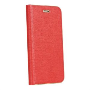 Forcell LUNA Book Gold pentru XIAOMI Redmi NOTE 10 5G / Poco M3 Pro / Poco M3 Pro 5G roșu