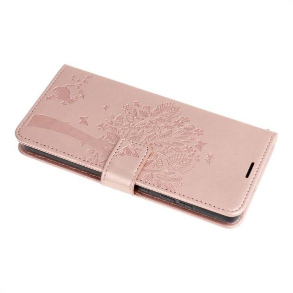 Husă Forcell MEZZO Husă tip carte pentru XIAOMI Redmi NOTE 10 / 10S tree rose gold