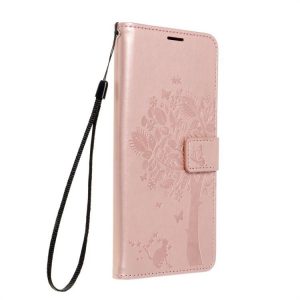 Husă Forcell MEZZO Husă tip carte pentru XIAOMI Redmi NOTE 10 Pro tree rose gold