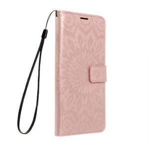 Husă Forcell MEZZO Husă tip carte pentru SAMSUNG Galaxy A22 5G mandala rose gold