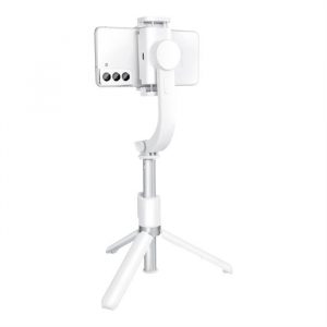 Combo selfie stick cu trepied și telecomandă bluetooth GIMBAL STABILIZER negru SSTR-L08