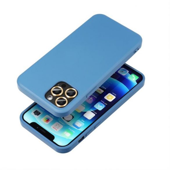 Husa Forcell SILICONE LITE pentru IPHONE 13 PRO albastra