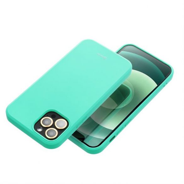 Husa Roar Colorful Jelly - pentru Iphone 13 mint