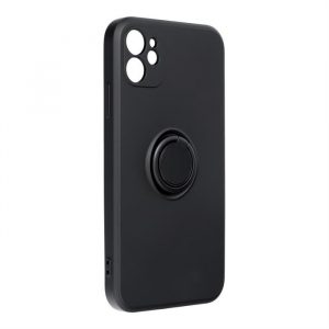 Husa Forcell SILICONE RING pentru IPHONE 11 neagra