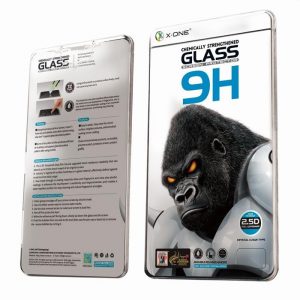 X-ONE Full Husă Extra Strong Crystal Clear - pentru iPhone 13/13 Pro/14 Folie securizată 9H