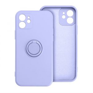 Forcell SILICONE RING husă pentru SAMSUNG Galaxy A52 5G / A52 LTE ( 4G ) / A52S violet