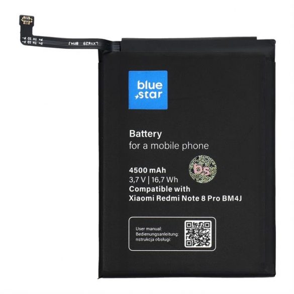 Baterie pentru Xiaomi Redmi Note 8 PRO (BM4J) 4500 mAh Li-Ion Blue Star