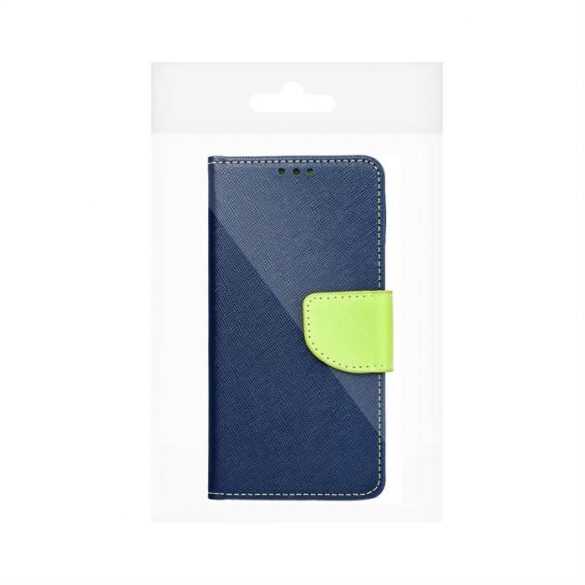 Fancy Husă tip carte pentru SAMSUNG A13 5G / A04S albastru  / lime