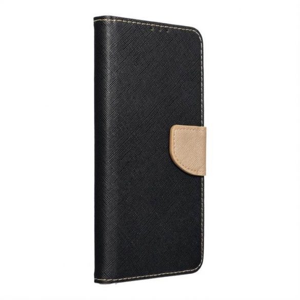 Fancy Book pentru SAMSUNG S22 PLUS negru / auriu