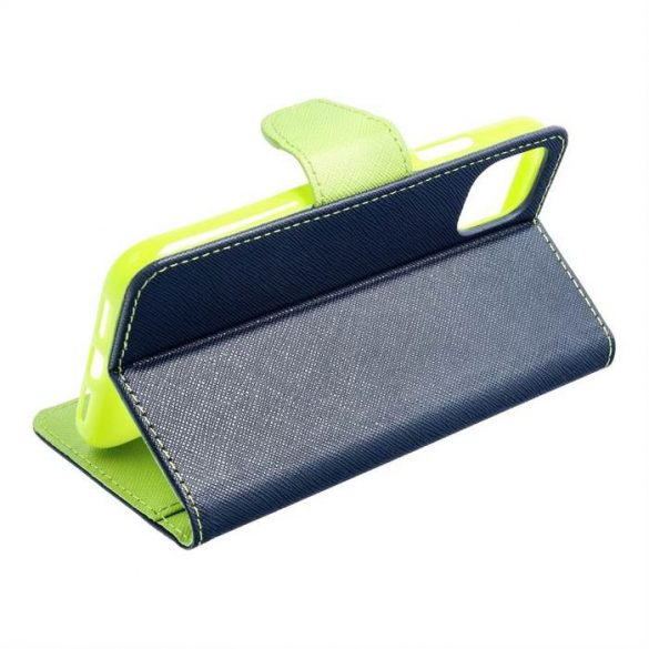 Fancy Book pentru SAMSUNG S22 PLUS navy/lime