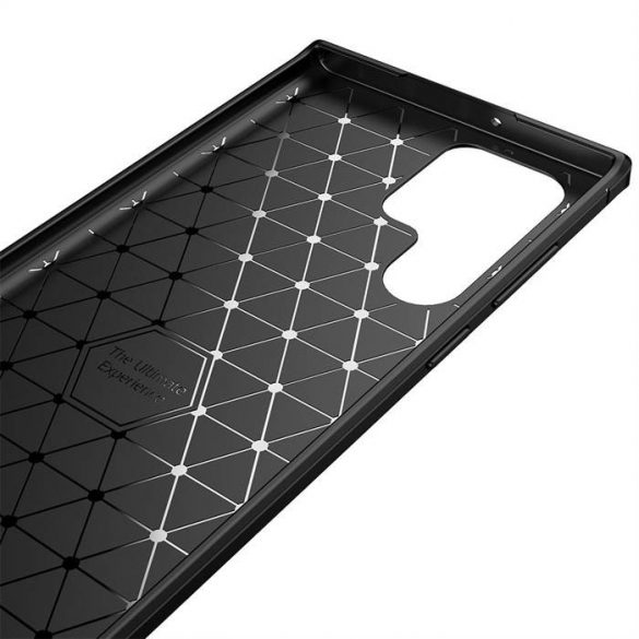 Husă Forcell CARBON pentru SAMSUNG Galaxy S22 Ultra negru