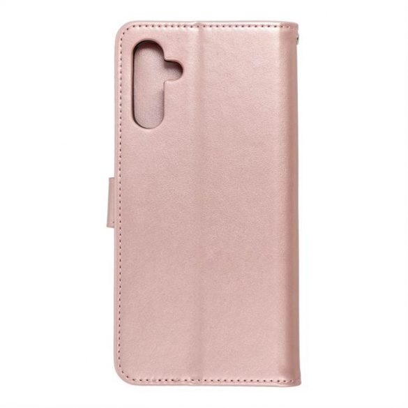 MEZZO Husă carte pentru SAMSUNG A13 5G / A04S tree rose gold