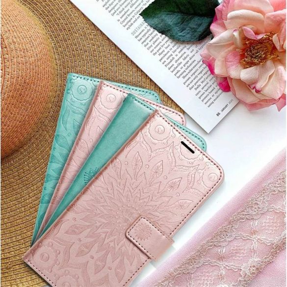 Forcell MEZZOHusăde carte pentru SAMSUNG S22 mandala rose gold