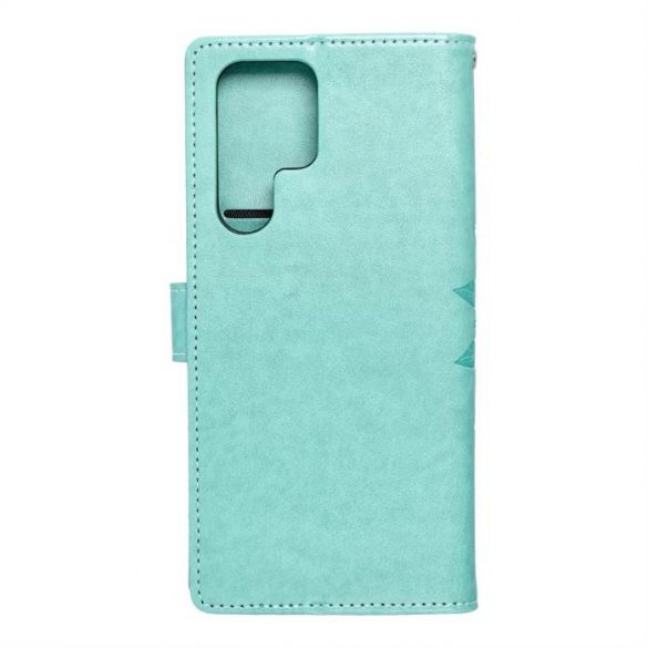 Forcell MEZZO husă carte pentru SAMSUNG S22 Ultra mandala verde