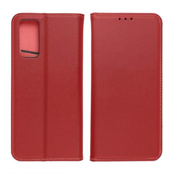 Husa Forcell din piele SMART PRO pentru SAMSUNG S22 Ultra claret