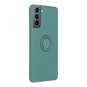 Forcell SILICONE RINGHusăpentru SAMSUNG Galaxy S20 FE / S20 FE 5G verde