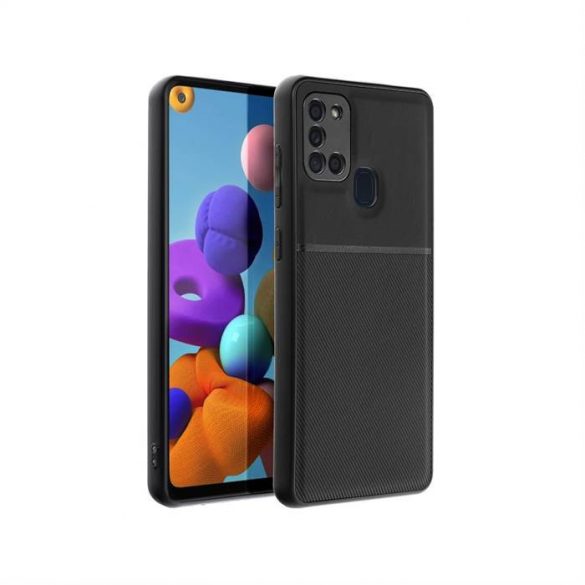 Forcell NOBLE husă pentru SAMSUNG A21s negru