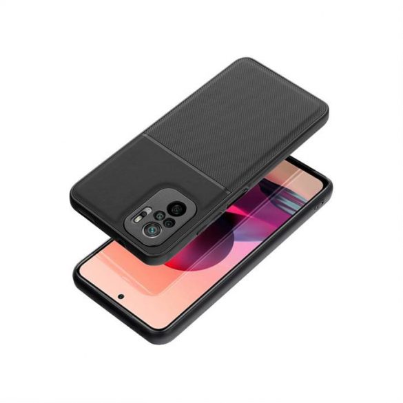 Husa Forcell NOBLE pentru XIAOMI Redmi NOTE 10 / 10S neagra