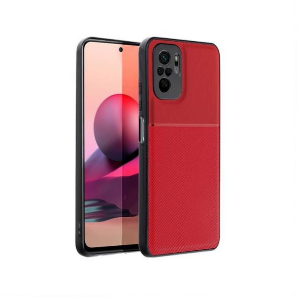 Husă Forcell NOBLE pentru XIAOMI Redmi NOTE 10 / 10S roșu