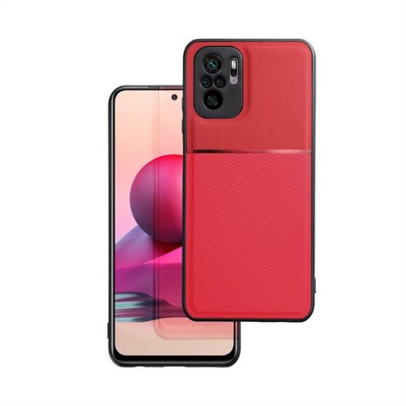 Husă Forcell NOBLE pentru XIAOMI Redmi Note 10 Pro / Redmi Note 10 Pro Max roșu