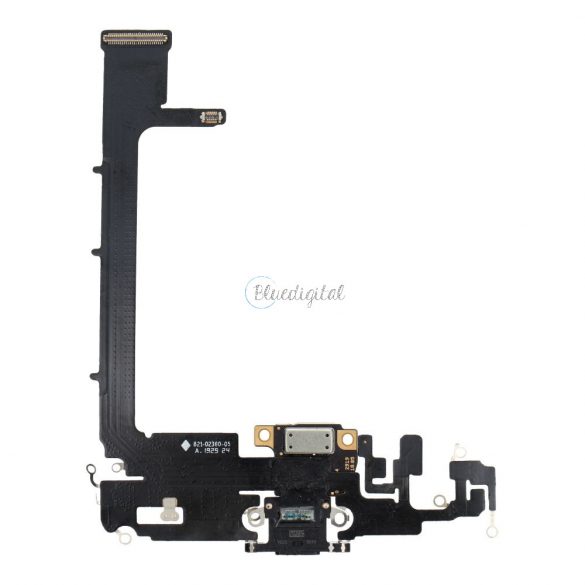 Conector de încărcare iPhone 11 Pro Max Cablu Fle11 Pro Max - negru