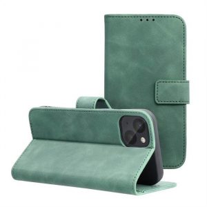 Husă Forcell TENDER Husă tip carte pentru IPHONE 13 verde