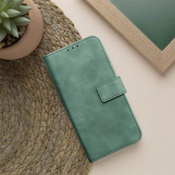 Husă Forcell TENDER Husă tip carte pentru SAMSUNG Galaxy A21s verde