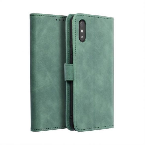 Husă Forcell TENDER Husă tip carte pentru XIAOMI Redmi 9AT / Redmi 9A verde