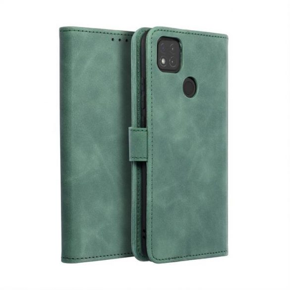 Husă Forcell TENDER Husă tip carte pentru XIAOMI Redmi 9C / 9C NFC verde