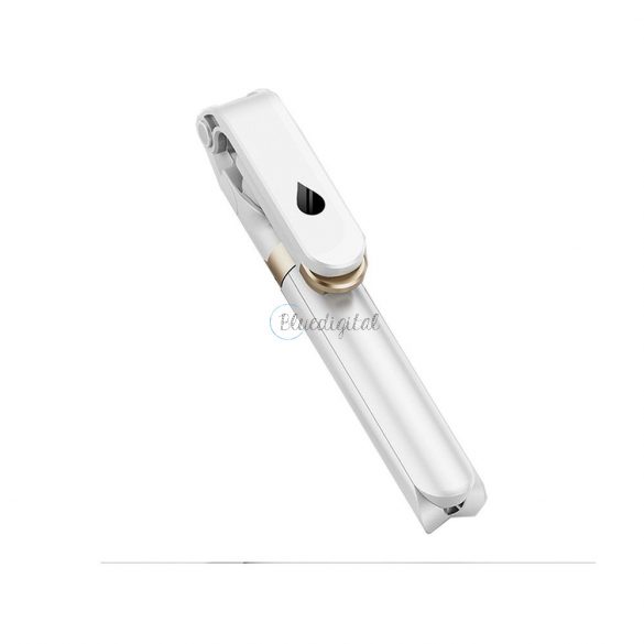 Selfie stick LED RING trepied + telecomandă alb SSTR-20