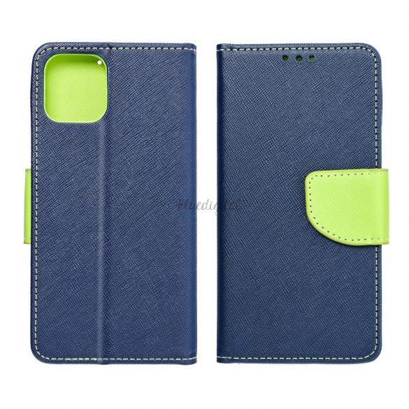 Husă Fancy Husă tip carte pentru XIAOMI 12 / 12X albastru  / lime