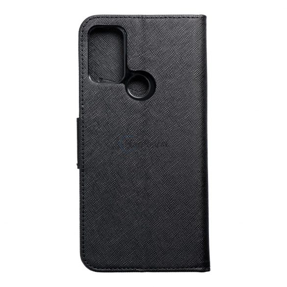 Husă Fancy Husă tip carte pentru MOTOROLA G31 negru