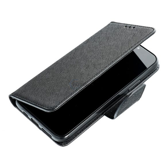 Husă Fancy Husă tip carte pentru MOTOROLA G31 negru