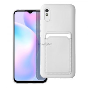 Husă Forcell CARD pentru XIAOMI Redmi 9A / 9AT alb