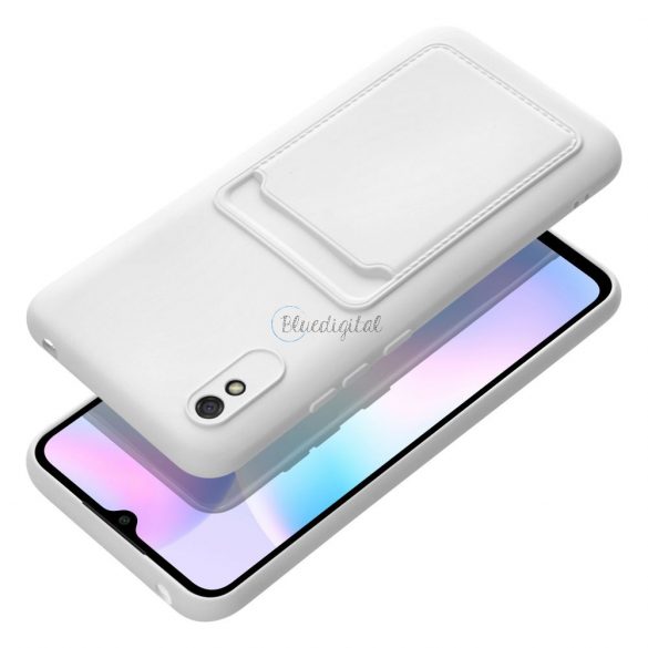 Husă Forcell CARD pentru XIAOMI Redmi 9A / 9AT alb