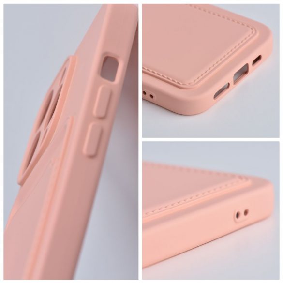 Husă Forcell CARD pentru IPHONE 11 roz