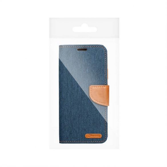 husă carte CANVAS pentru XIAOMI Redmi NOTE 11 / 11S albastru marin