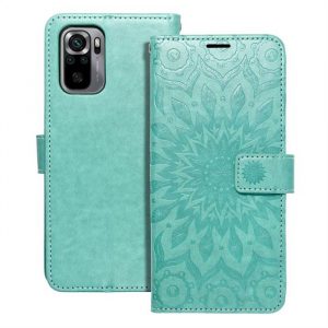 Husă de carte Forcell MEZZO pentru XIAOMI Redmi NOTE 11 / 11S verde mandala