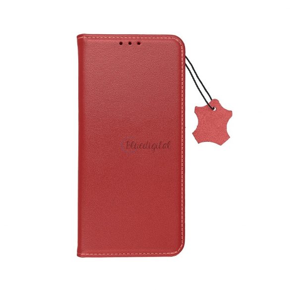 Husă din piele Forcell SMART PRO pentru XIAOMI Redmi NOTE 11 / 11S claret