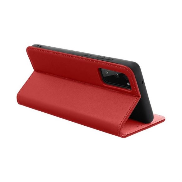 Husă din piele Forcell SMART PRO pentru XIAOMI Redmi NOTE 11 / 11S claret