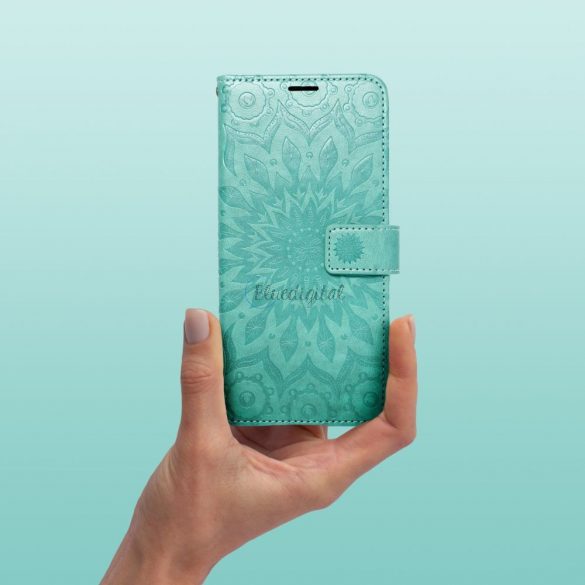 Husă Forcell MEZZO Husă tip carte pentru XIAOMI Redmi NOTE 11 PRO / 11 PRO 5G verde mandala