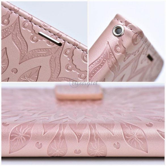 Husă Forcell MEZZO Husă tip carte pentru XIAOMI Redmi NOTE 11 PRO / 11 PRO 5G mandala rose gold