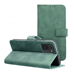 Husă Forcell TENDER Husă tip carte pentru XIAOMI Redmi NOTE 11 PRO / 11 PRO 5G verde